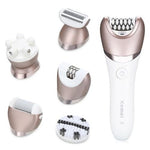 Kemei Épilateur 5 En 1 Pour Femme
