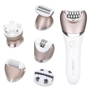 Kemei Épilateur 5 En 1 Pour Femme