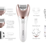 Kemei Épilateur 5 En 1 Pour Femme