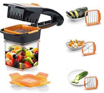 Nicer Dicer Quick Kit Coupe-légumes et fruites en Acier 5en1