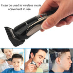 tendeuse Kemei 7-en-1 rechargeable pour hommes