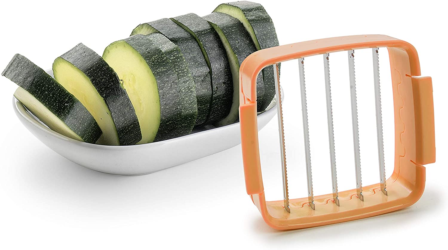 Nicer Dicer Quick Kit Coupe-légumes et fruites en Acier 5en1