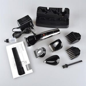 tendeuse Kemei 7-en-1 rechargeable pour hommes